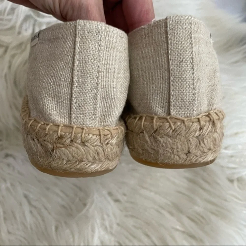 Soludos Frenchie canvas espadrille flats ladies‎ size 11
